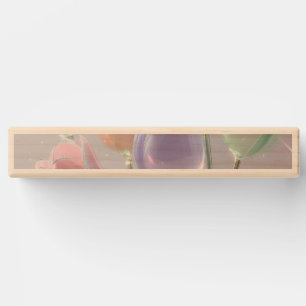 Soft Pastel Balloons – Dreamy Blush Purple Green Topple Tower
