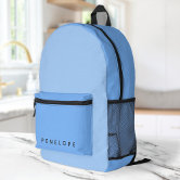 Trendy Sky Blue Monogram Stylish Back to School Printed  display picture 3