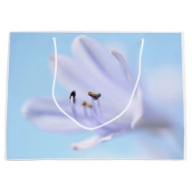 Soft Pastel Blue Purple Flower