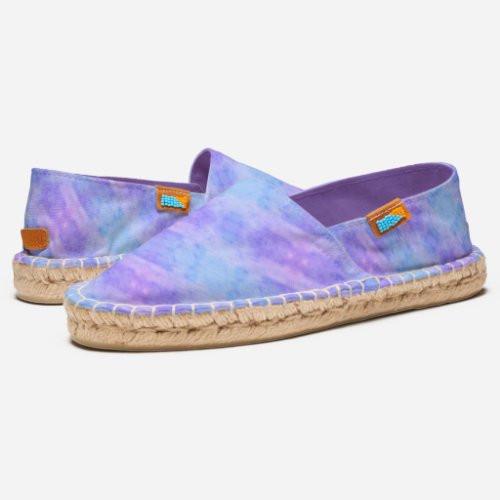 Soft Pastel Colors Abstract Espadrilles