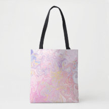 Soft Pastel Dreamy Marble Swirl Abstract Art