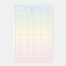 Soft Pastel Fauxbonichi Daily Planner GRID