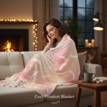 Soft Pastel Feathers | Romantic Pink & Gold Cozy