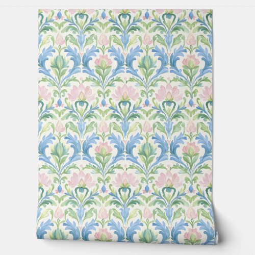 Soft Pastel Floral Pattern Wallpaper Soft Pastel Floral Pattern Wallpaper