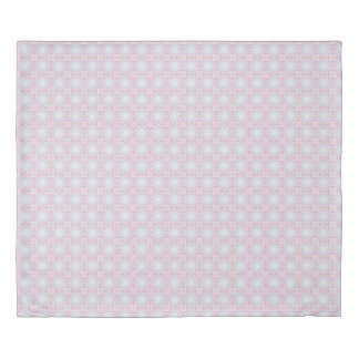 Soft Pastel Geometric Duvet Cover– Pink & Lavender Cover