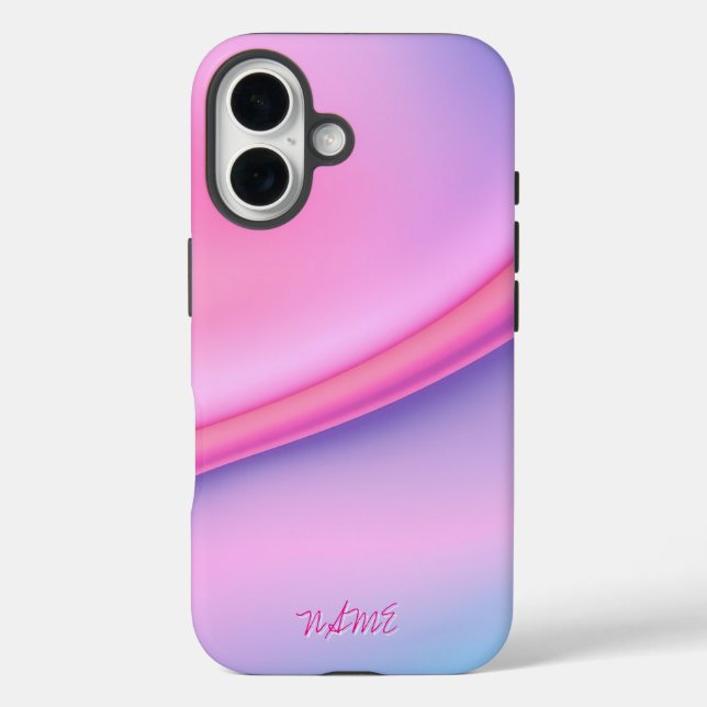 Soft Pastel Gradient Background Case-Mate iPhone Case (Back)