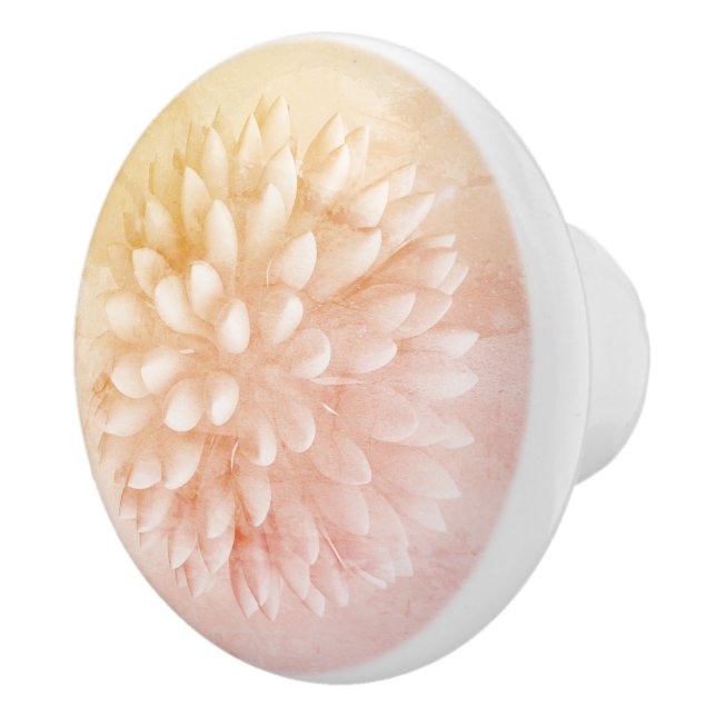 Soft Pastel II Ceramic Door Knob (Right)