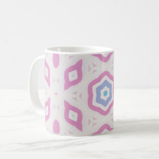 Soft Pastel Kaleidoscope Ceramic Mug