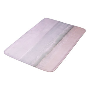 Soft Pastel Ocean Waves 5 Bath Mat