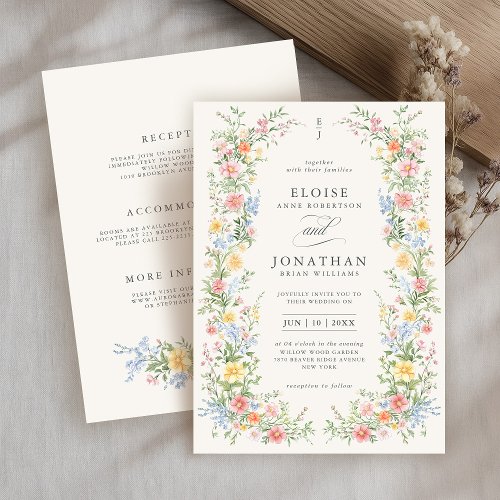 Soft Pastel Ornate Spring All in One Chic Wedding
