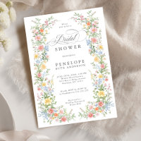Soft Pastel Ornate Spring Garden Bridal Shower