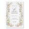 Soft Pastel Ornate Spring Rehearsal Dinner Welcome