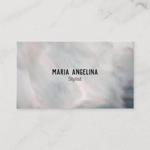 Soft pastel painting gray fog abstract business card