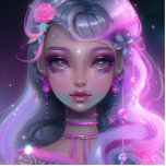 Soft Pastel Pink Fairy Cutout<br><div class="desc">Soft pastel pink fairy.</div>