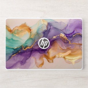 🤍 Soft Pastel Pink Glitter (Minimal Look) HP Laptop Skin
