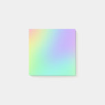 Soft Pastel Rainbow Gradient Notes