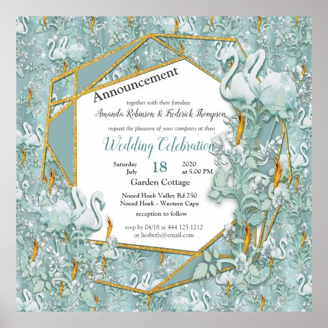 Soft Pastel Shades of Sage Green Poster (Front)