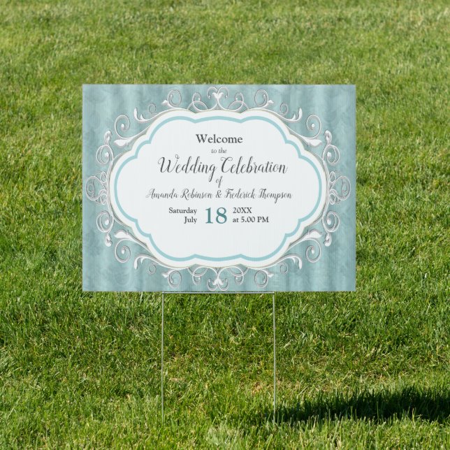 Soft Pastel Shades of Sage Green Sign (Insitu)