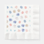 Soft Pastel Wildflowers Pattern Napkins