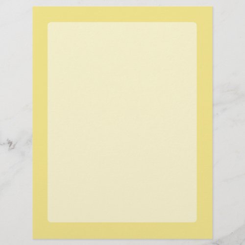 Soft pastel yellow accent decor ready to customize