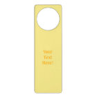Soft pastel yellow decor ready to customize