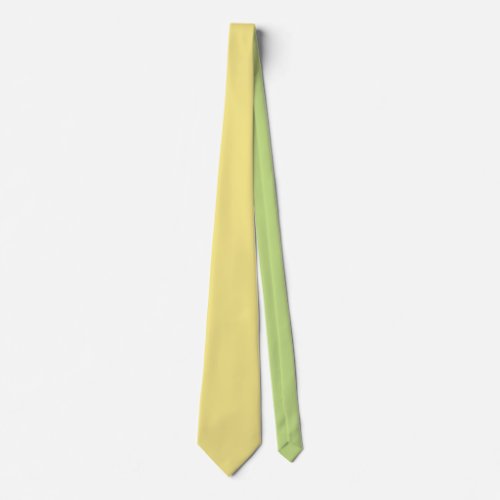 Soft pastel yellow decor ready to customize neck tie