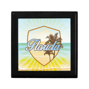 Soft Pastels, Beach, Palms Gift Box