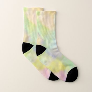 Soft Pastels Socks by PattiJAdkins at Zazzle