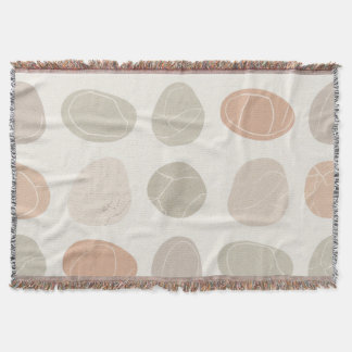 Soft Pebbles Grid Blanket Cozy Earth-Inspired