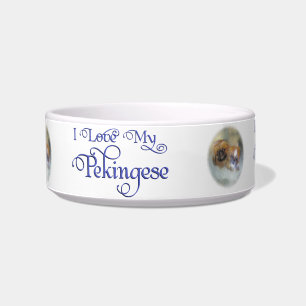 Soft Pekingese Duo Bowl