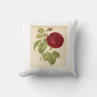 Soft pillow design with beautiful rose