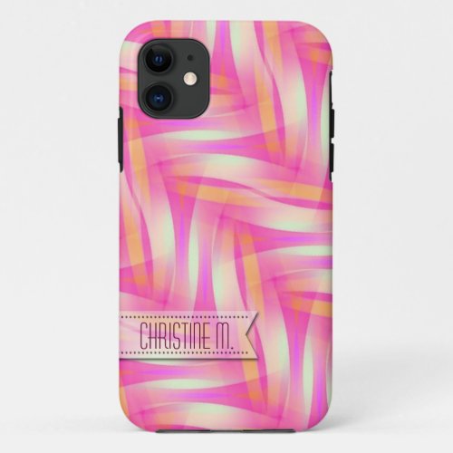 Soft Pink Abstract Dreams Pattern iPhone 5 Case
