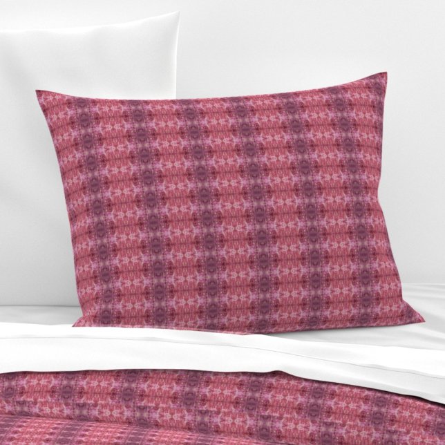 Soft pink and purple geometric S-size pattern Pillow Case (Creator Uploaded)