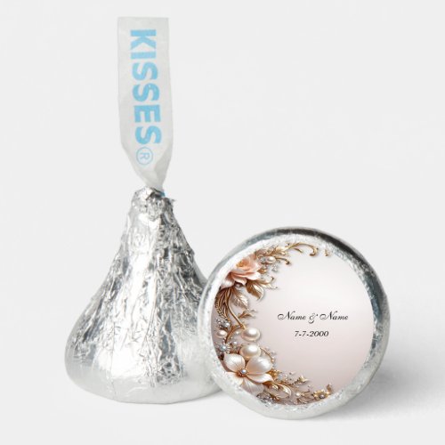 Soft Pink and White Flowers Hershey®'s Kisses®