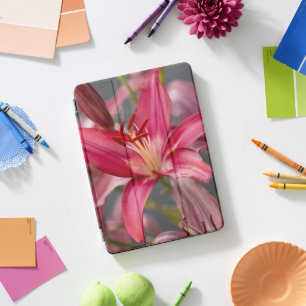 Soft Pink Asiatic Lily in Bloom iPad Pro Cover