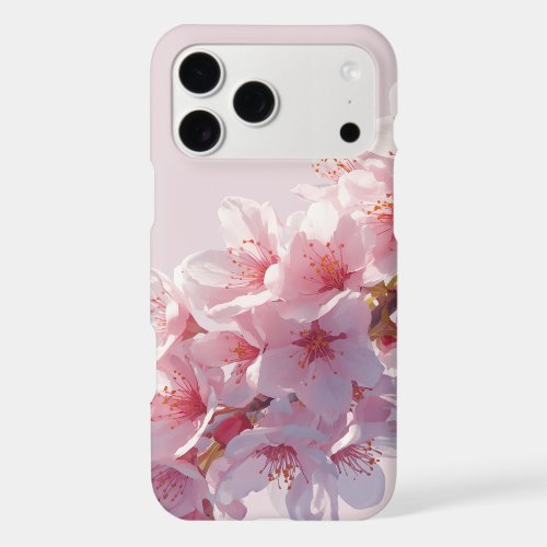Soft Pink Cherry Blossom iPhone 17 Pro Max Case