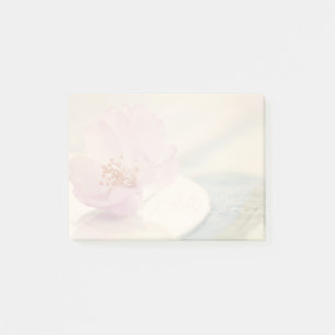 Soft Pink Cherry Blossom Flower Post-it Notes