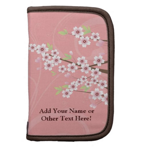 Soft Pink Cherry Blossom Planners