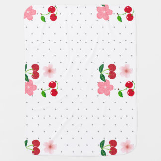 Soft Pink Cherry Blossom Sweet Baby Swaddle Blanke Blanket