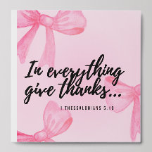 Soft pink Christian Bible Verse canvas print
