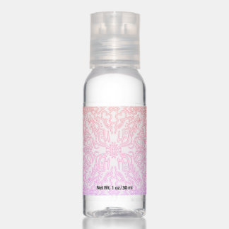 Soft Pink Dream Mandala pattern series Hand Sanitizer