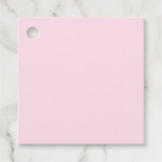Soft Pink Favor Tags