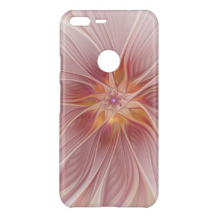 Soft Pink Floral Dream Abstract Modern Flower Uncommon Google Pixel XL Case