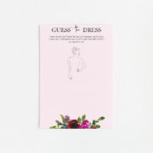 Soft Pink Floral Watercolor Game Over or Under