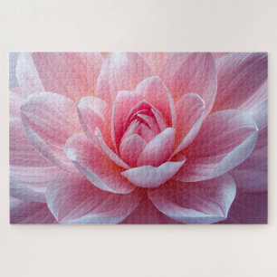 Soft Pink Flower Petals Jigsaw Puzzle