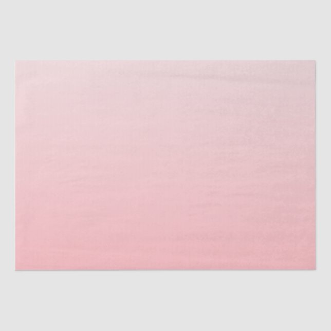 Soft pink gradient tissue paper (Front)