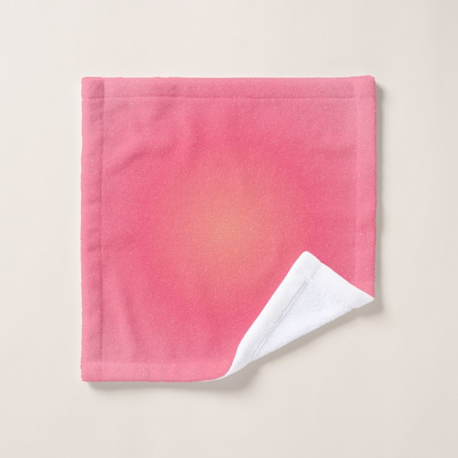 Soft Pink Gradient Wash Cloth (Wash Cloth)