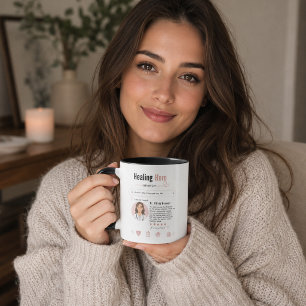 Soft Pink Healing Hero Doctor Search Profile Mug
