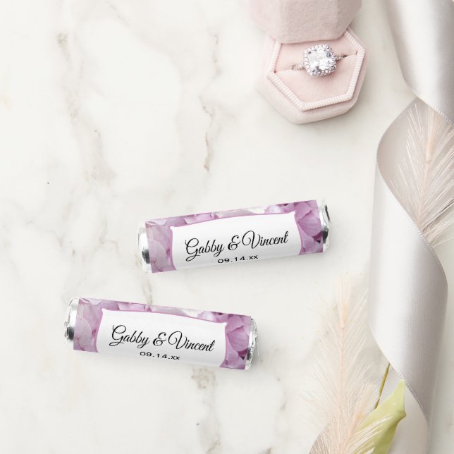 Soft Pink Hydrangea Flower Wedding Favor (Wedding)