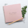 Soft Pink Letters to My Daughter Memory Keepsake Notebook